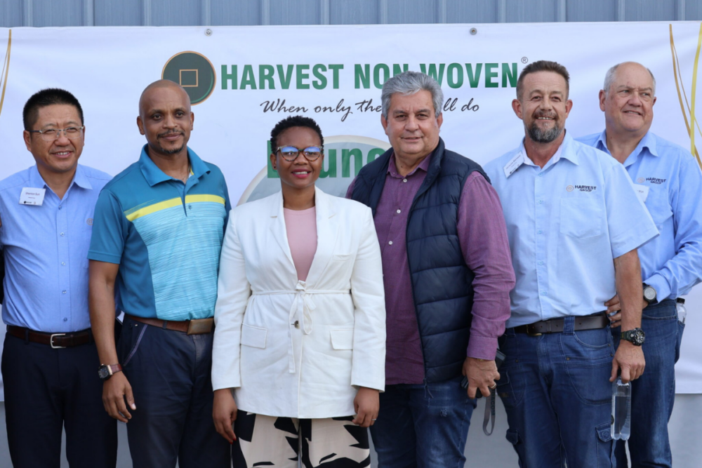 Deputy Mayor of Tshwane Dr Nasiphi Moya visit Harvest Group